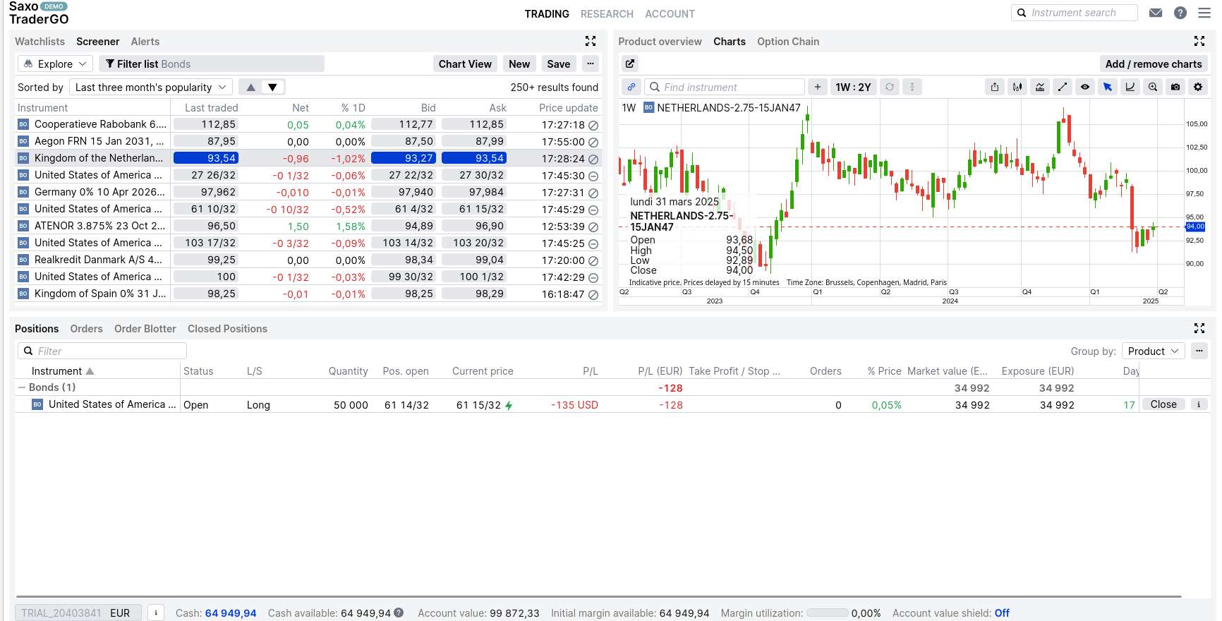 Plateforme Saxotradergo